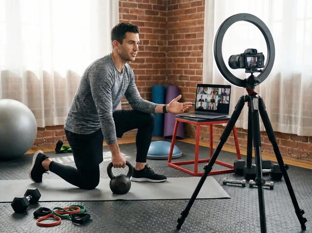 Personal trainer session